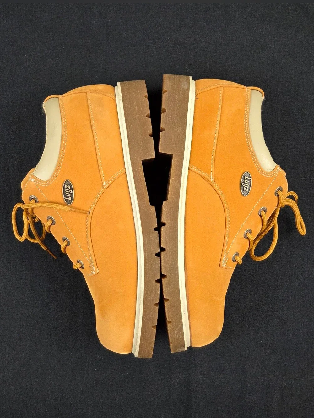 Lugz Drifter Lo Boots Mens 13 Wide EEE Golden Wheat